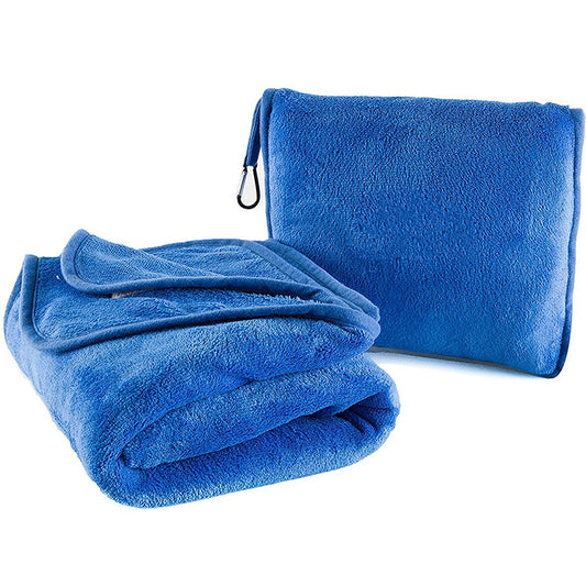 Foldable Travel Pillow + Blanket